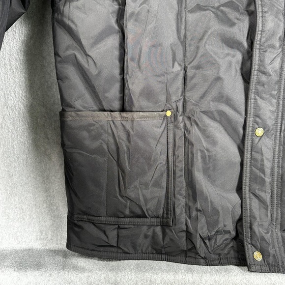 RefrigiWear Jacket Mens 3XL Black Quilted Insulated Faux Fur Workwear 0322R - Picture 6 of 11